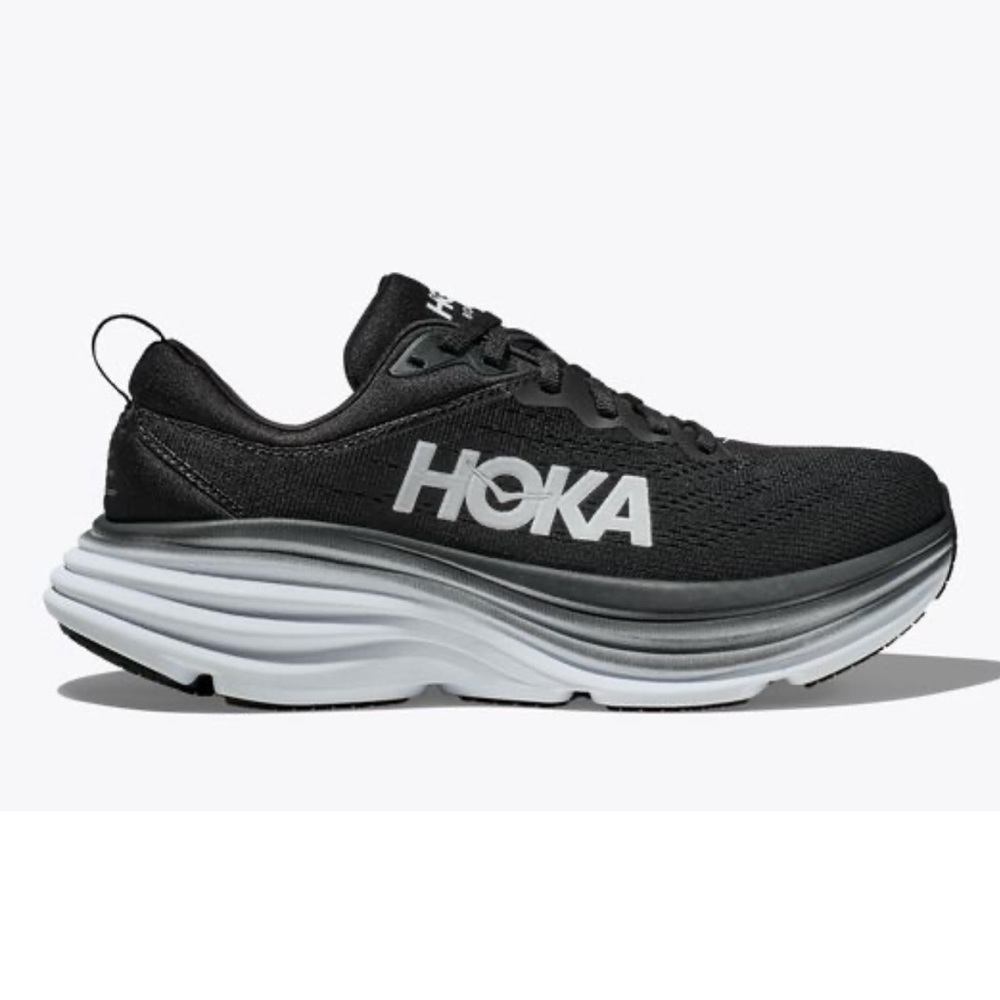 Hoka Bondi 8 Womens Running Shoes Size 12 wide